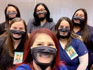 hearing associates masked groupshot