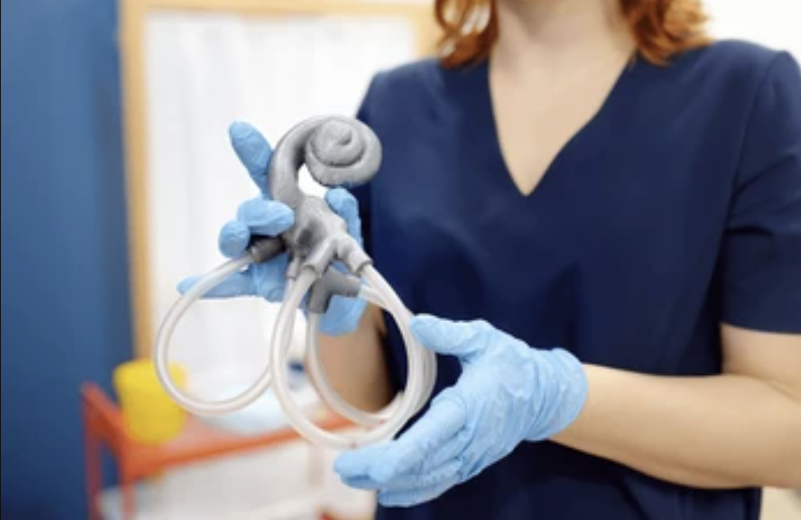 Otolaryngologist examination